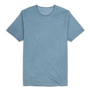 lululemon Fundamental T-Shirt - Breeze Dye River Blue